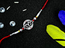 a rakhi made of silver in india