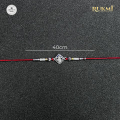 Shivji Premium Silver Rakhi