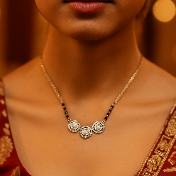 Silver forever Infinity Mangalsutra