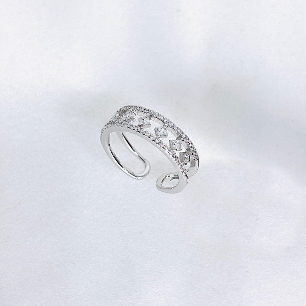 Sterling Silver Matrix Band