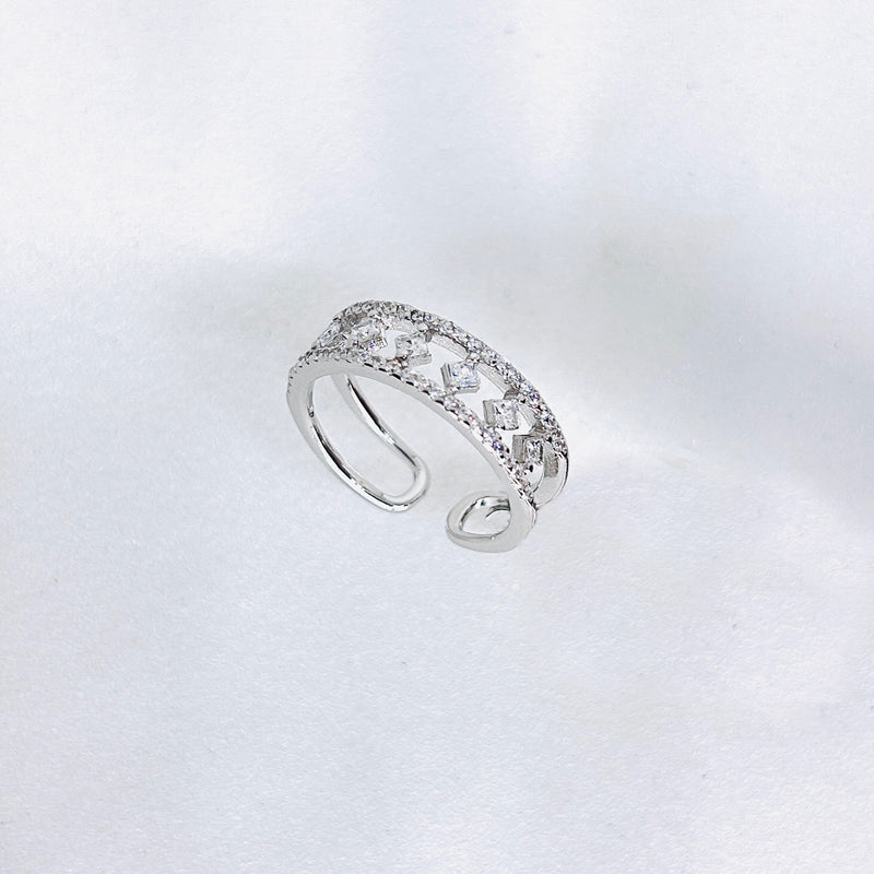 Sterling Silver Matrix Band