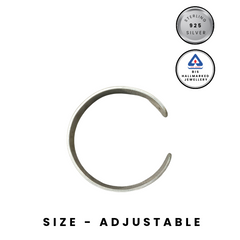 92.5 Oxidized Silver 