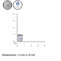 Silver Top Solitaire Square