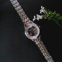 Men’s 92.5 Sterling Silver Skelzo Automatic Watch