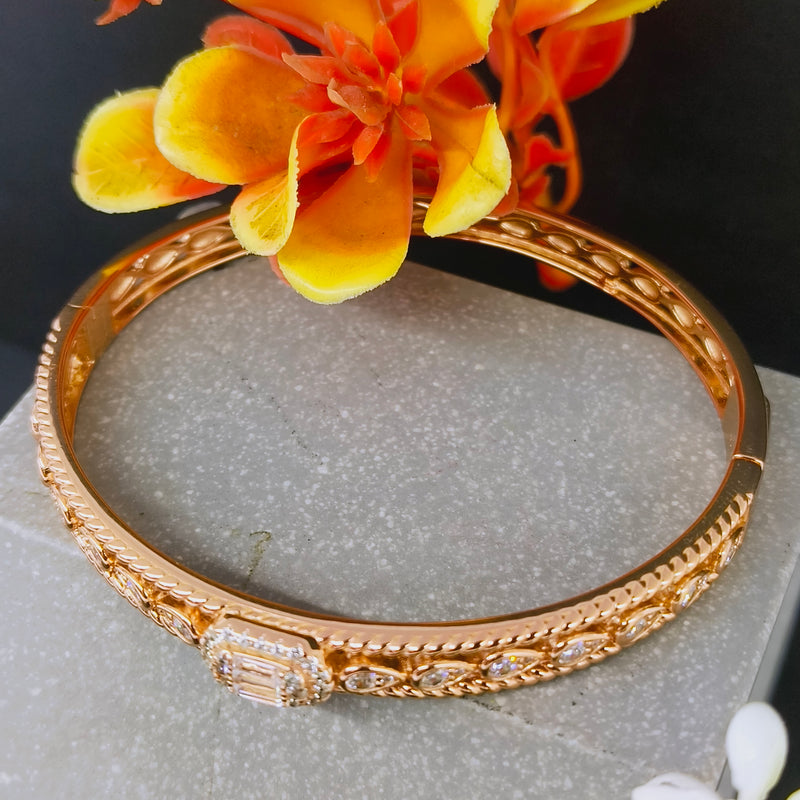 92.5 Silver Rose Gold-Tone 
