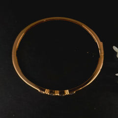 92.5 Sterling Silver Rose Gold Narrow 