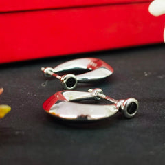 92.5 Sterling Silver Bold Crescent 