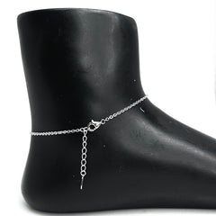 Sterling Silver Audi Inspired Anklet
