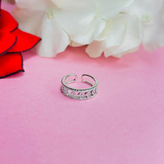 Sterling Silver Matrix Band