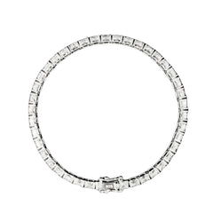 92.5 Sterling Silver Classic Tennis Bracelet