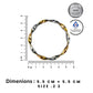 Aurelia Twist Dual-Tone 925 Silver Gold Bangles