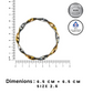 Aurelia Twist Dual-Tone 925 Silver Gold Bangles