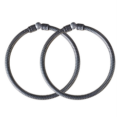 92.5 Sterling Silver Designer Kada for Men & Women